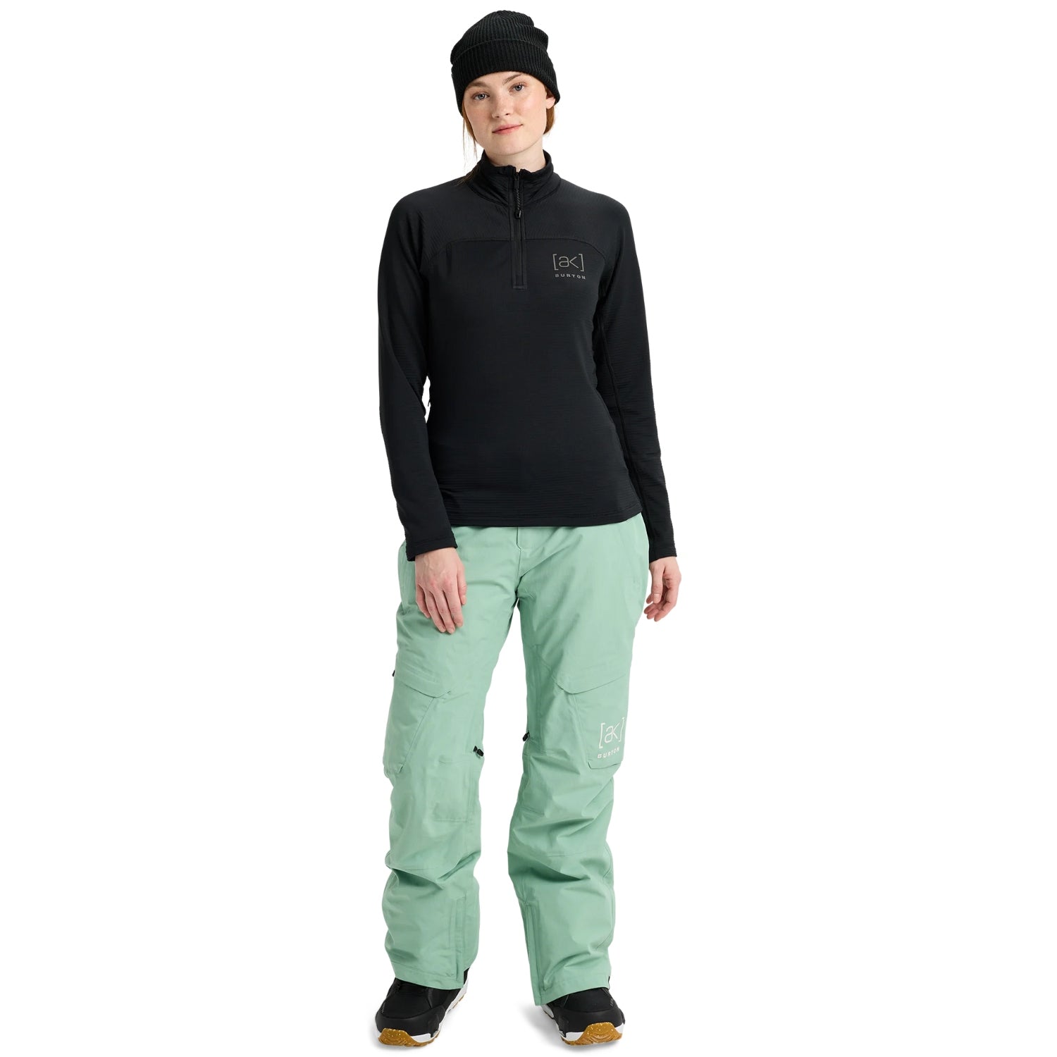 Burton AK Helium Fleece Grid Quarter Zip 2026 - Women's