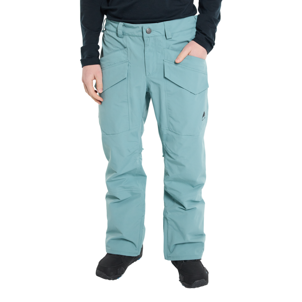 burton insulated covert snowboard pant Burton Men's Covert 2.0 2L Insulated Pants (Sample), Rock Lichen, XXL