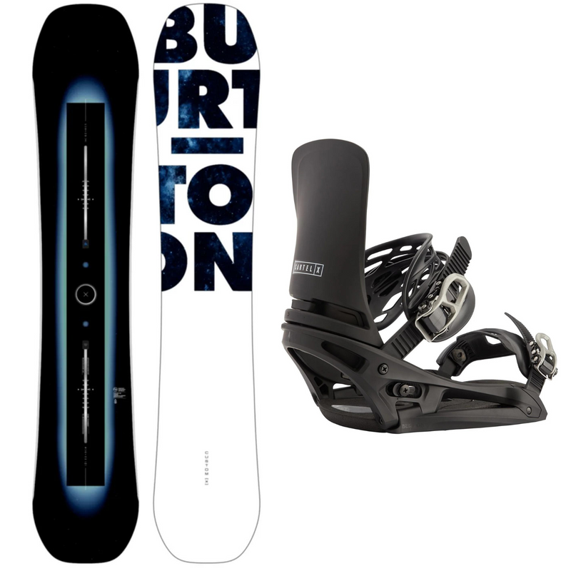 2024 Burton Custom X Snowboard Burton Cartel X EST Bindings