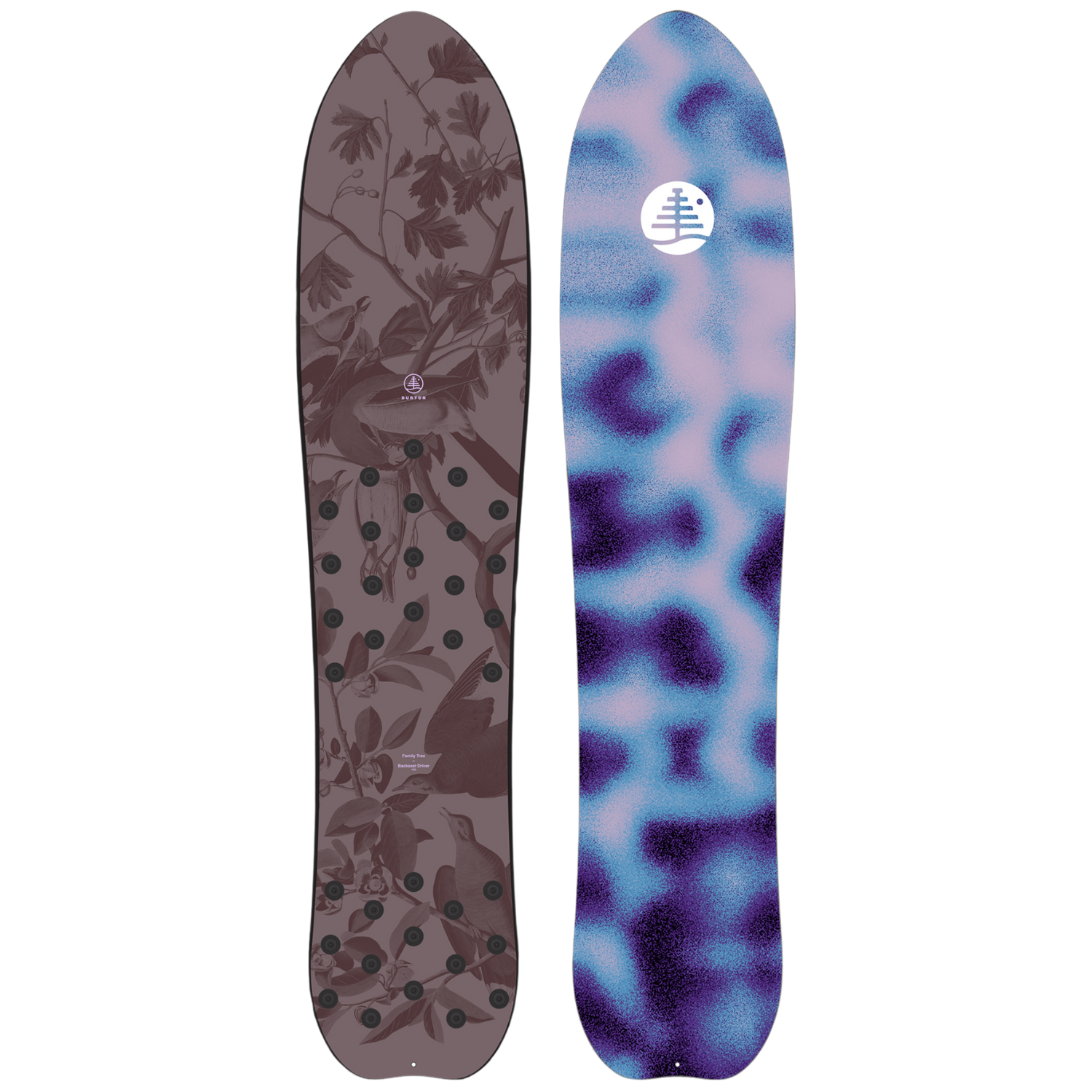 Burton Family Tree Backseat Driver Pow Surfing Board 2026 - Unisex