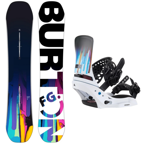 Burton Feelgood Flying V 2024 + Lexa X EST 2024 - Snowboard Package