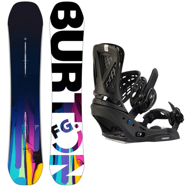 Burton Feelgood Flying V 2024 + Escapade EST 2024 - Snowboard Package