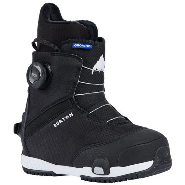Burton Kids Grom Step On Snowboard Boots Black / 13C