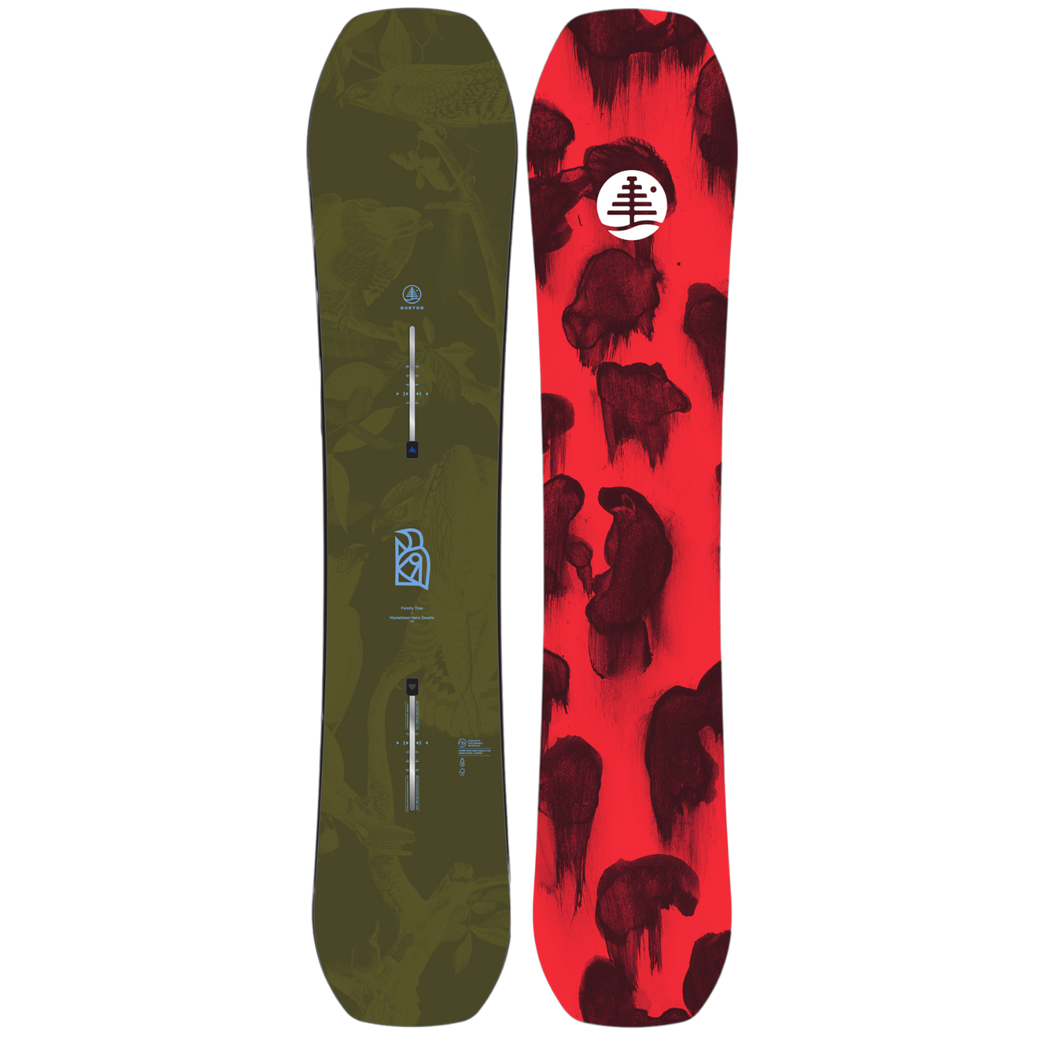 Burton Kids' Family Tree Hometown Hero Snowboard 2026 - Youth