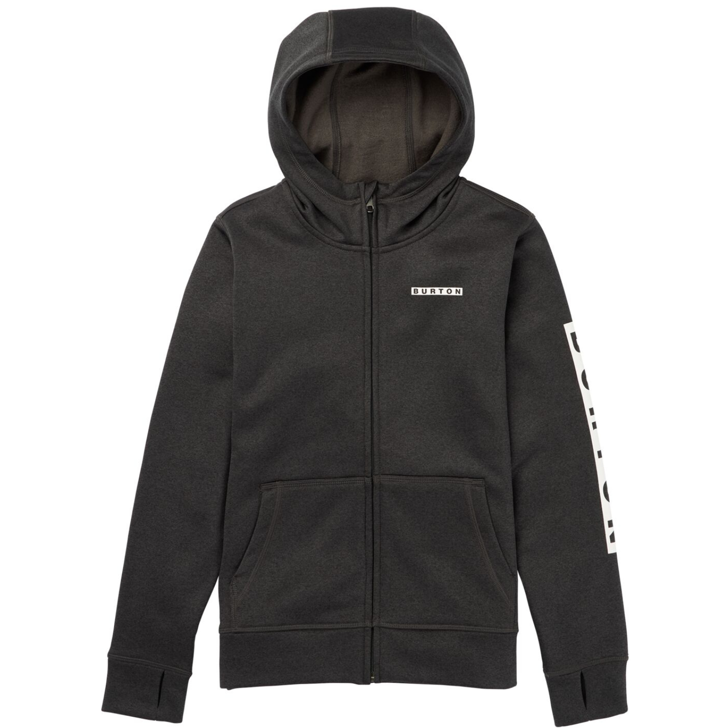 2025 Burton Kids Oak Full Zip Sweatshirt Simple Warm and Cozy