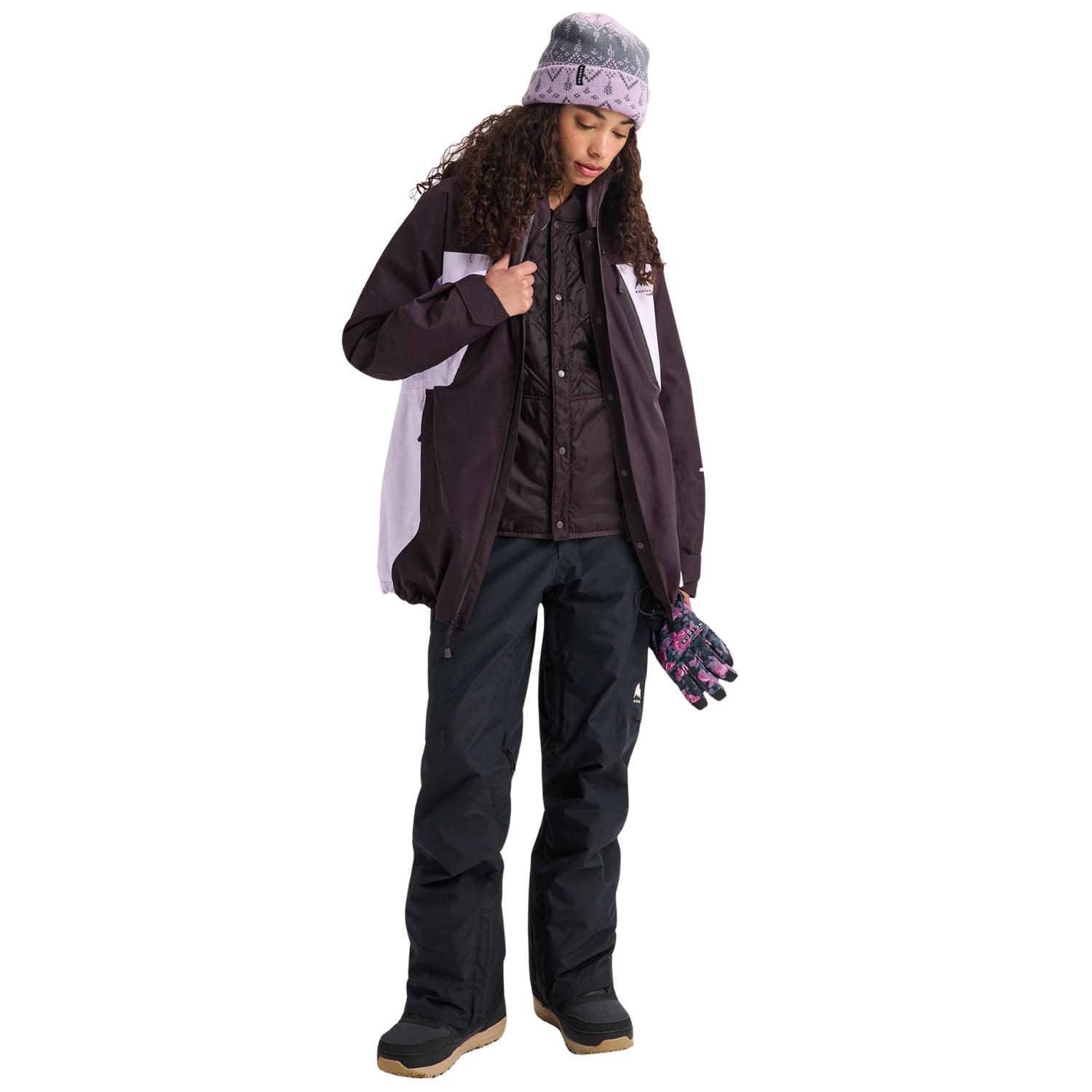 BEAR HUG BROWN/MOONDUST PURPLE