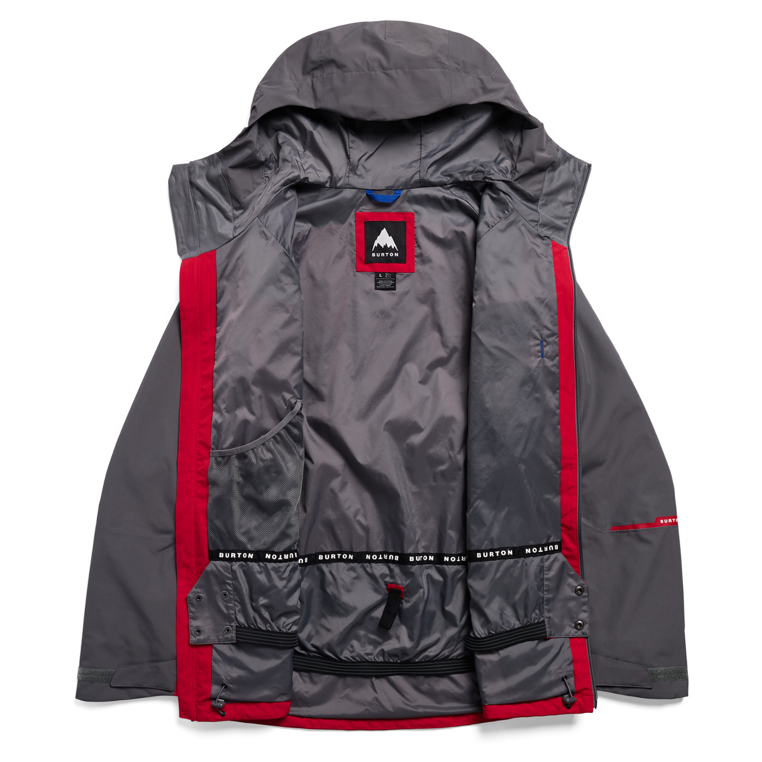 GOTHAM GRAY/GERANIUM RED