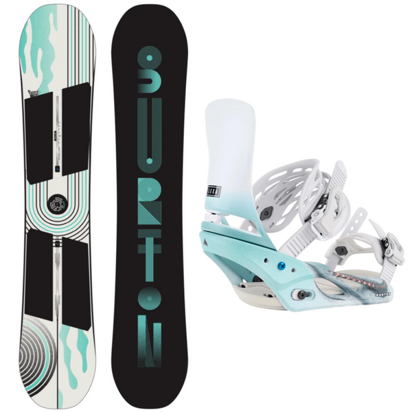 Burton Rewind 2024 + Burton Lexa 2024 - Snowboard Package
