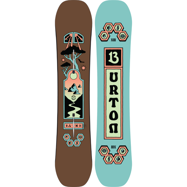Burton Smalls Brown/Blue Snowboard 2027 - Youth