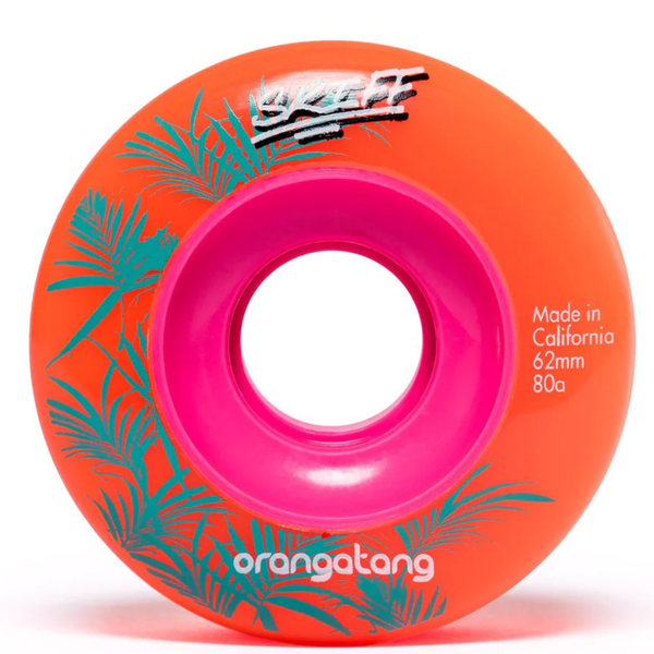Orangatang Skiff 62mm 80A Skate Wheels