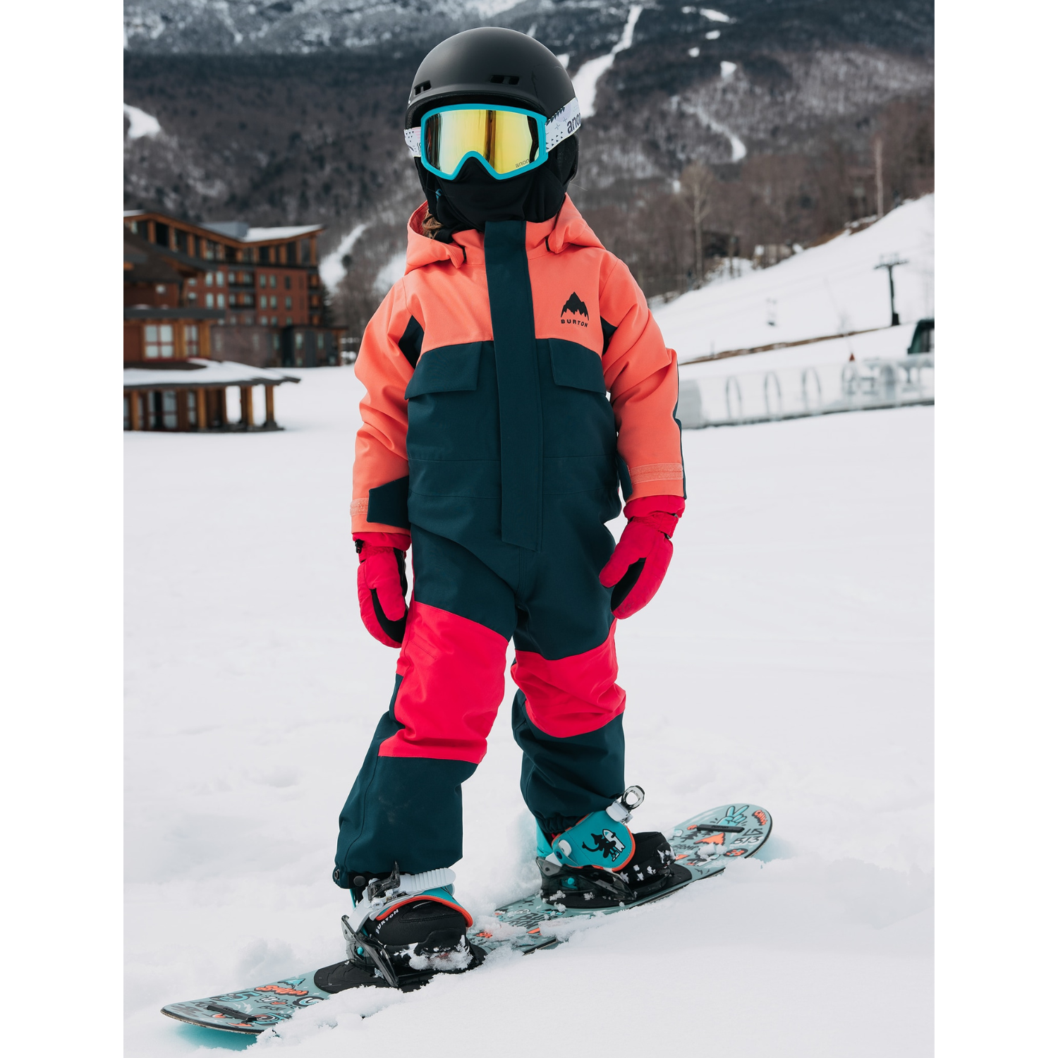 PEACH ECHO/DEEP EMERALD