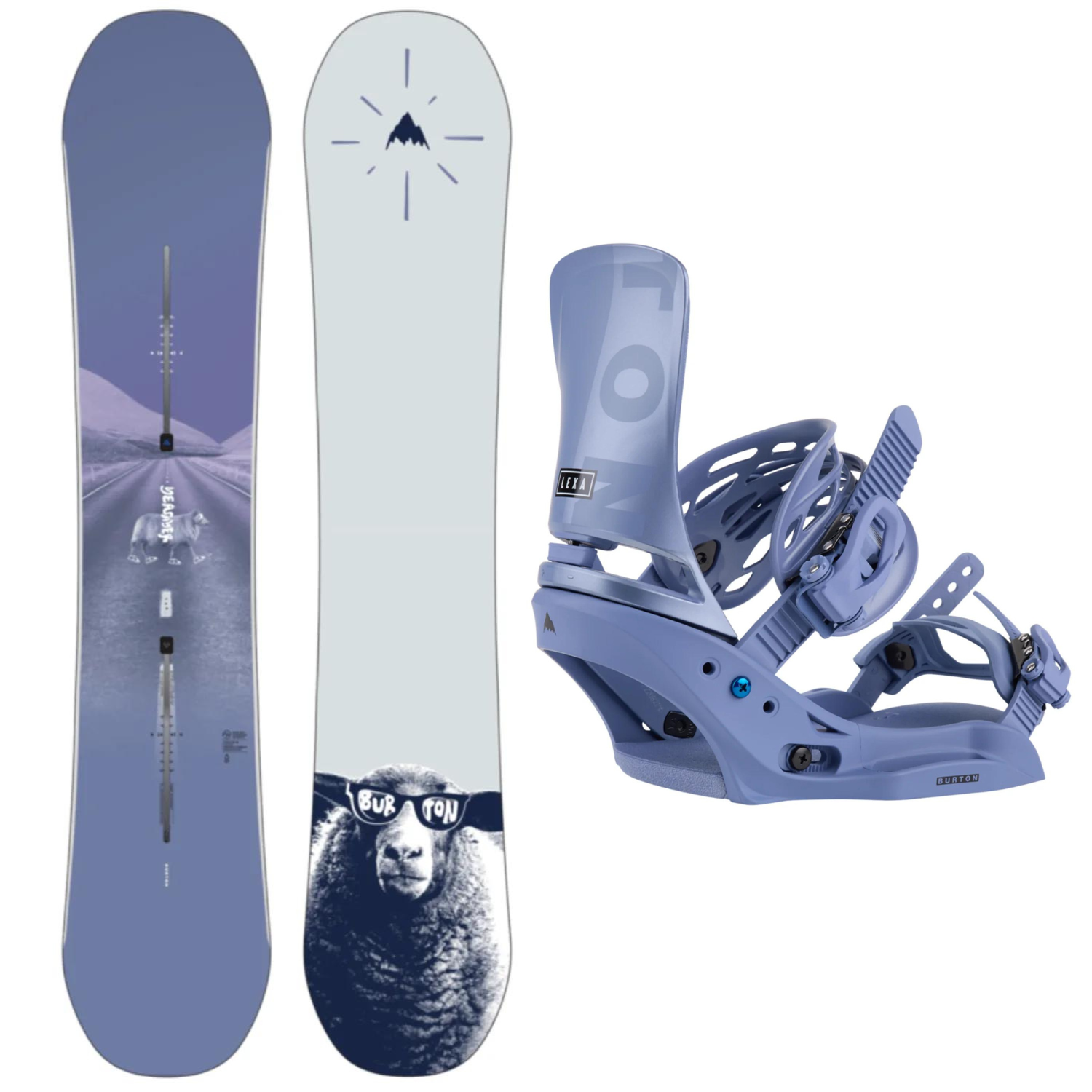 Burton Yeasayer 2025 + Burton Lexa EST 2025 Snowboard Package