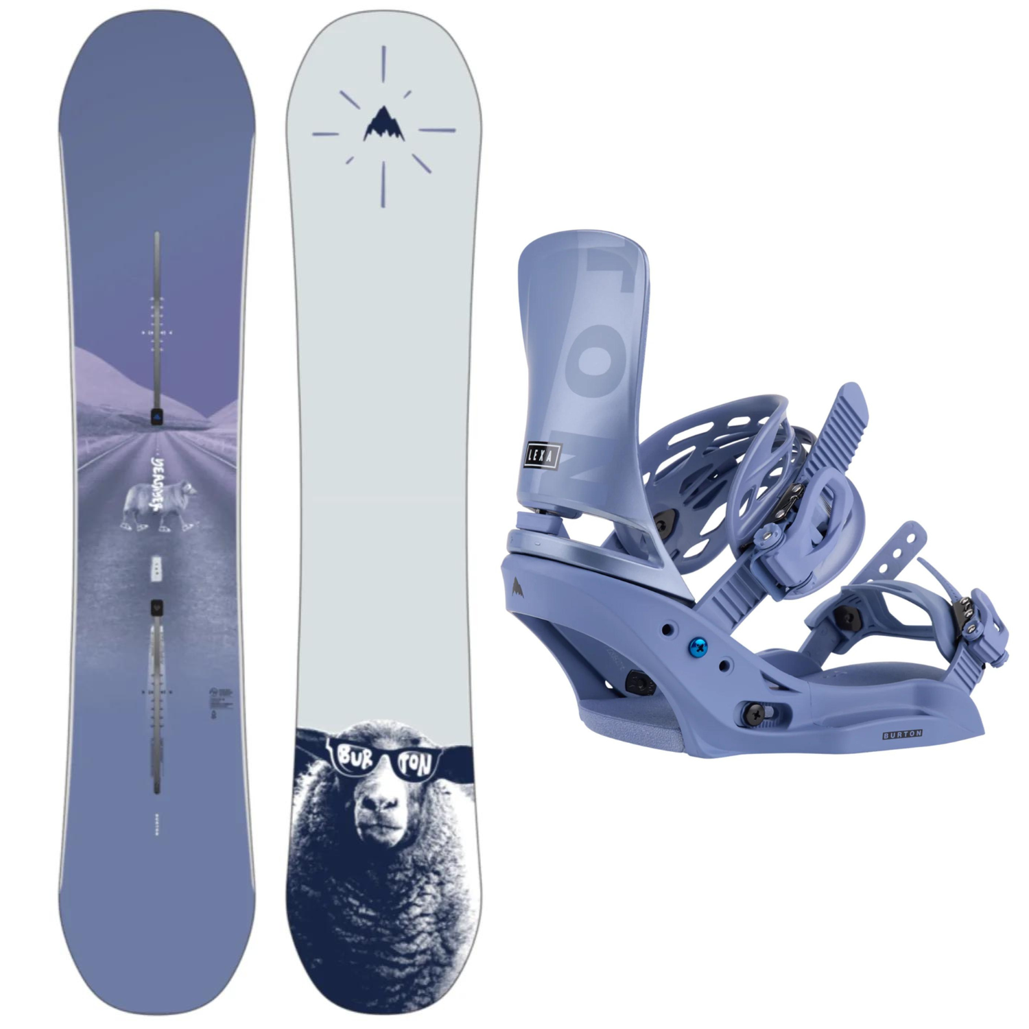 Burton Yeasayer 2024 + Burton Lexa EST 2024 Snowboard Package