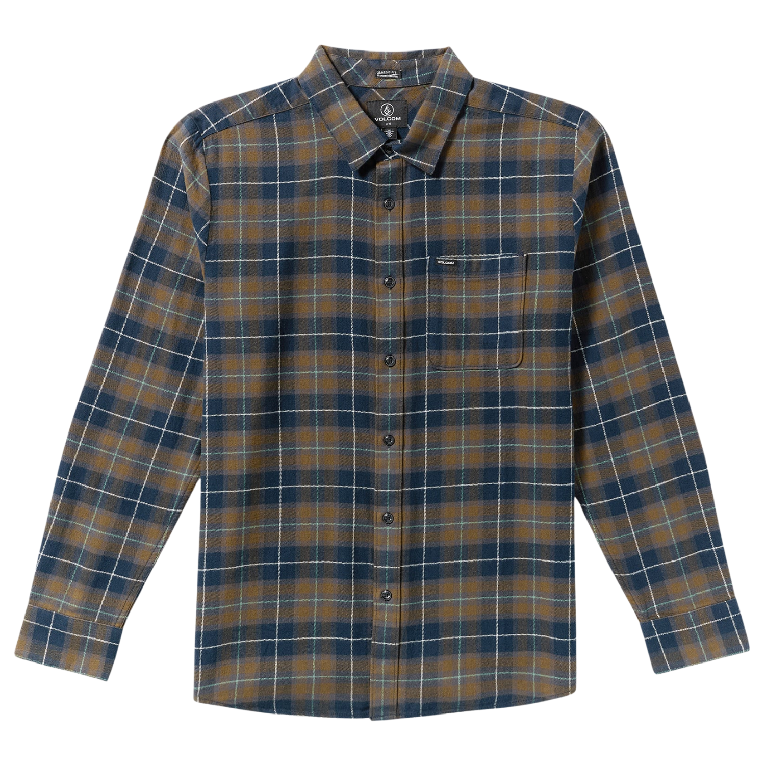 Volcom Caden Plaid Long Sleeve Flannel - Men's