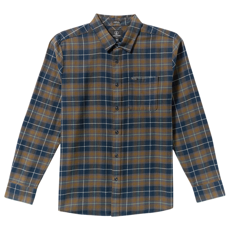 Volcom Caden Plaid Long Sleeve Flannel - Men's