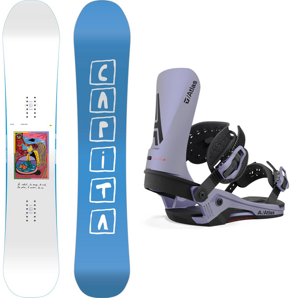 Capita Aeronaut 2024 + Union Atlas 2024 - Snowboard Package