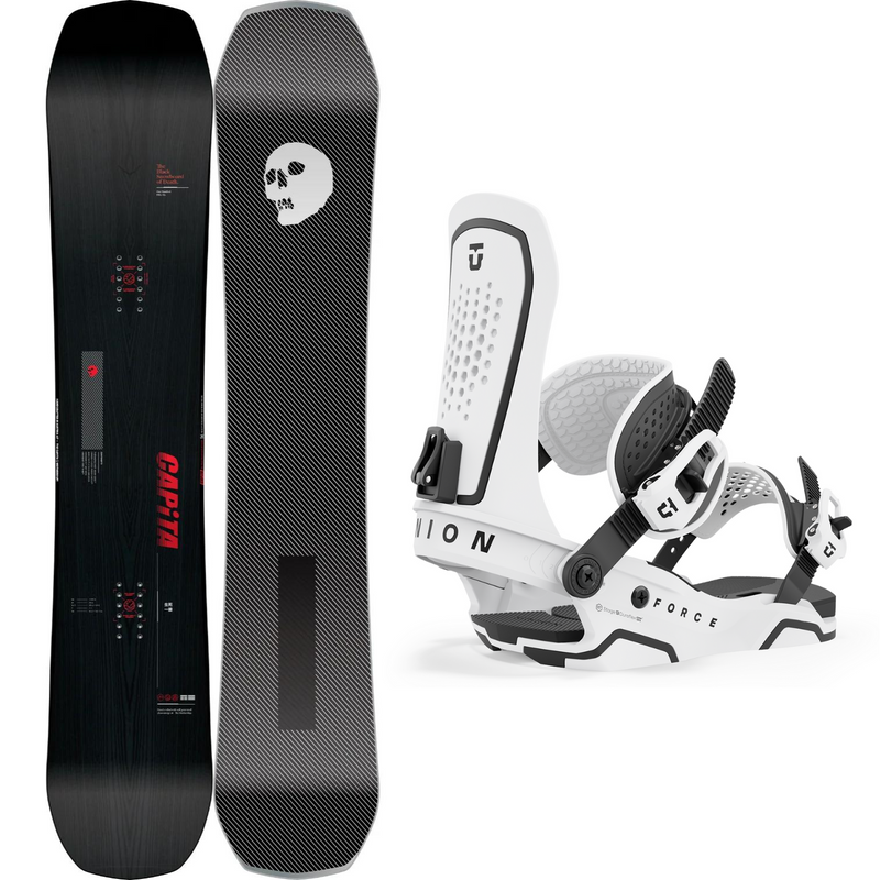 2024 Capita The Black Snowboard of Death+Union Force Binding