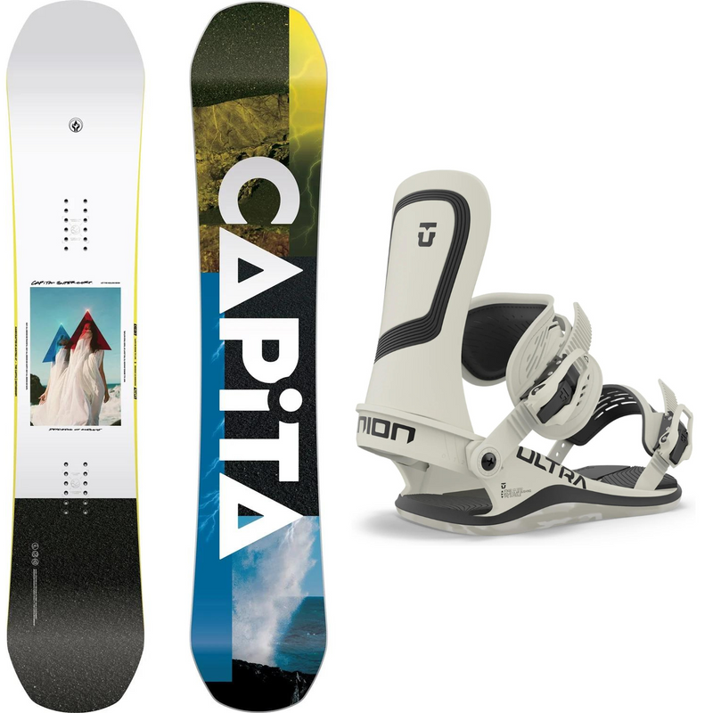 Capita D.O.A. 2024 + Union Ultra 2024 - Snowboard Package