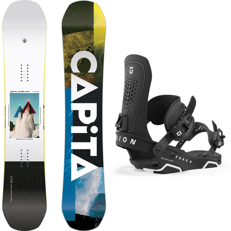 Capita D.O.A. 2024 + Union Force 2024 - Snowboard Package