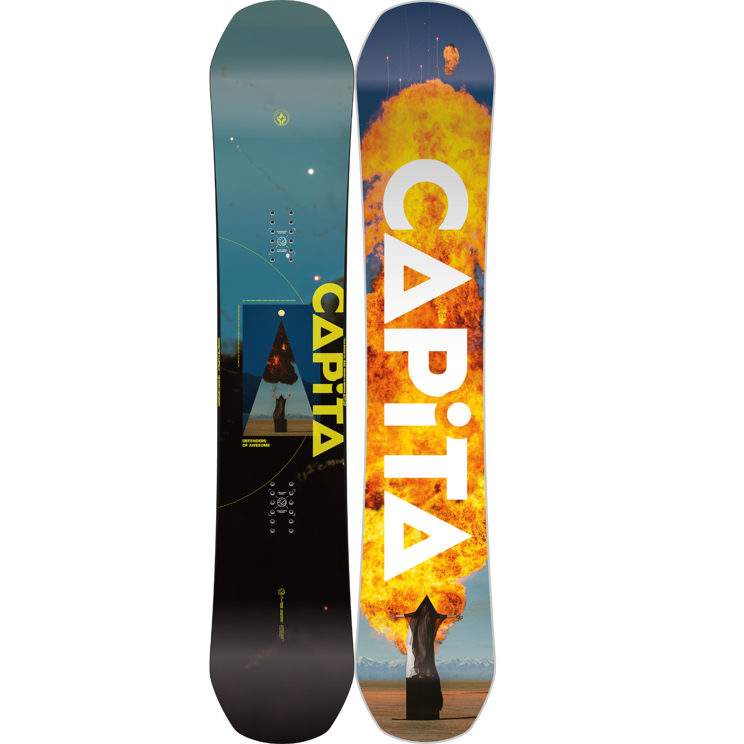 Capita Defenders Of Awesome Snowboard 2025 - Men's