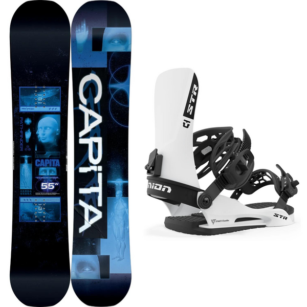 Capita Pathfinder Camber 2024 + Union STR 2024 - Snowboard Package