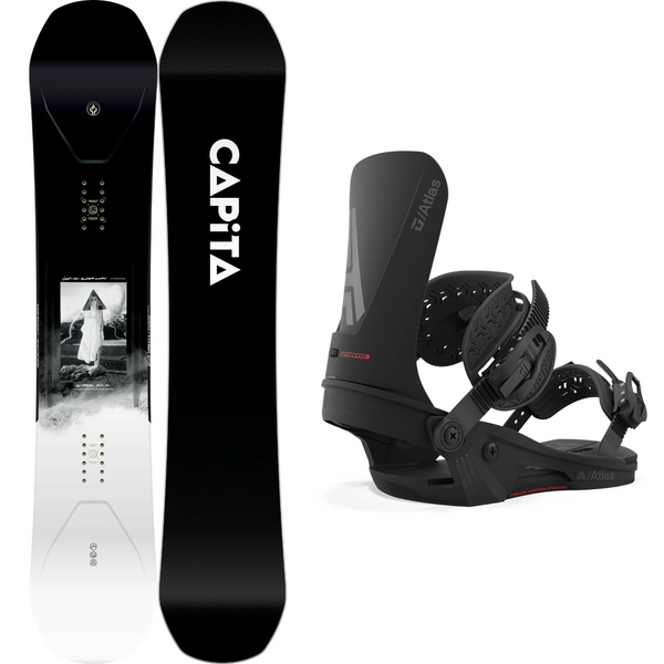 Capita Super D.O.A. 2024 + Union Atlas 2024 - Snowboard Package
