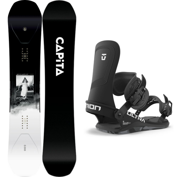 Capita Super D.O.A. 2024 + Union Ultra 2024 - Snowboard Package