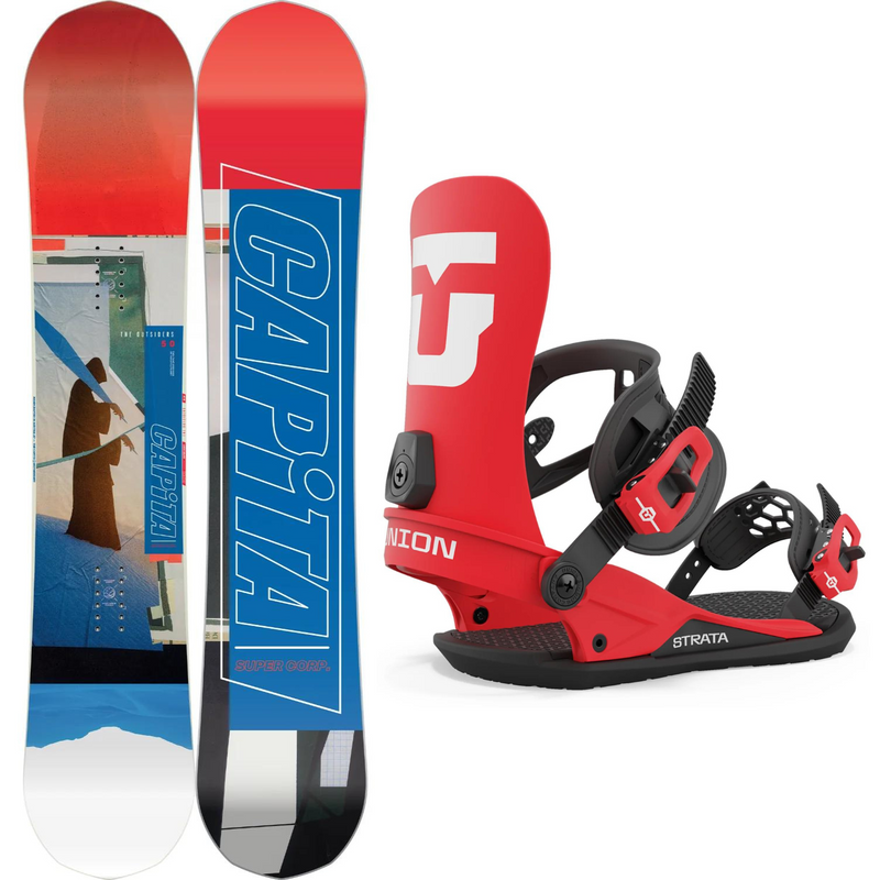 Capita The Outsiders 2024 + Union Strata 2024 - Snowboard Package
