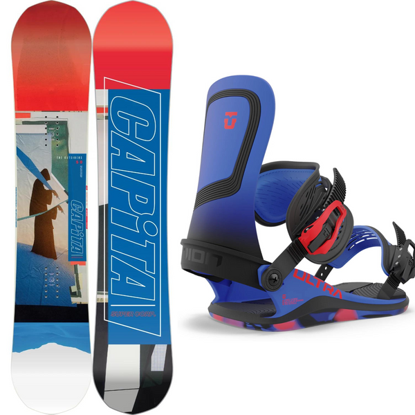 Capita The Outsiders 2024 + Union Ultra 2024 - Snowboard Package