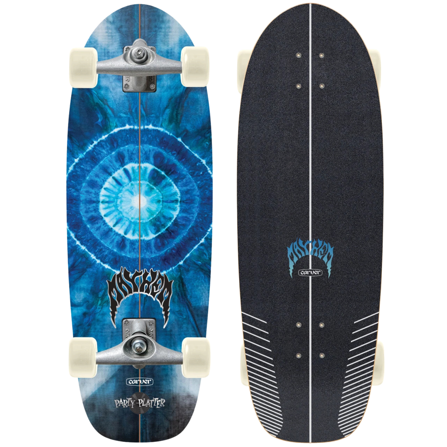 Carver CX Lost Party Platter 28" Surfskate Complete