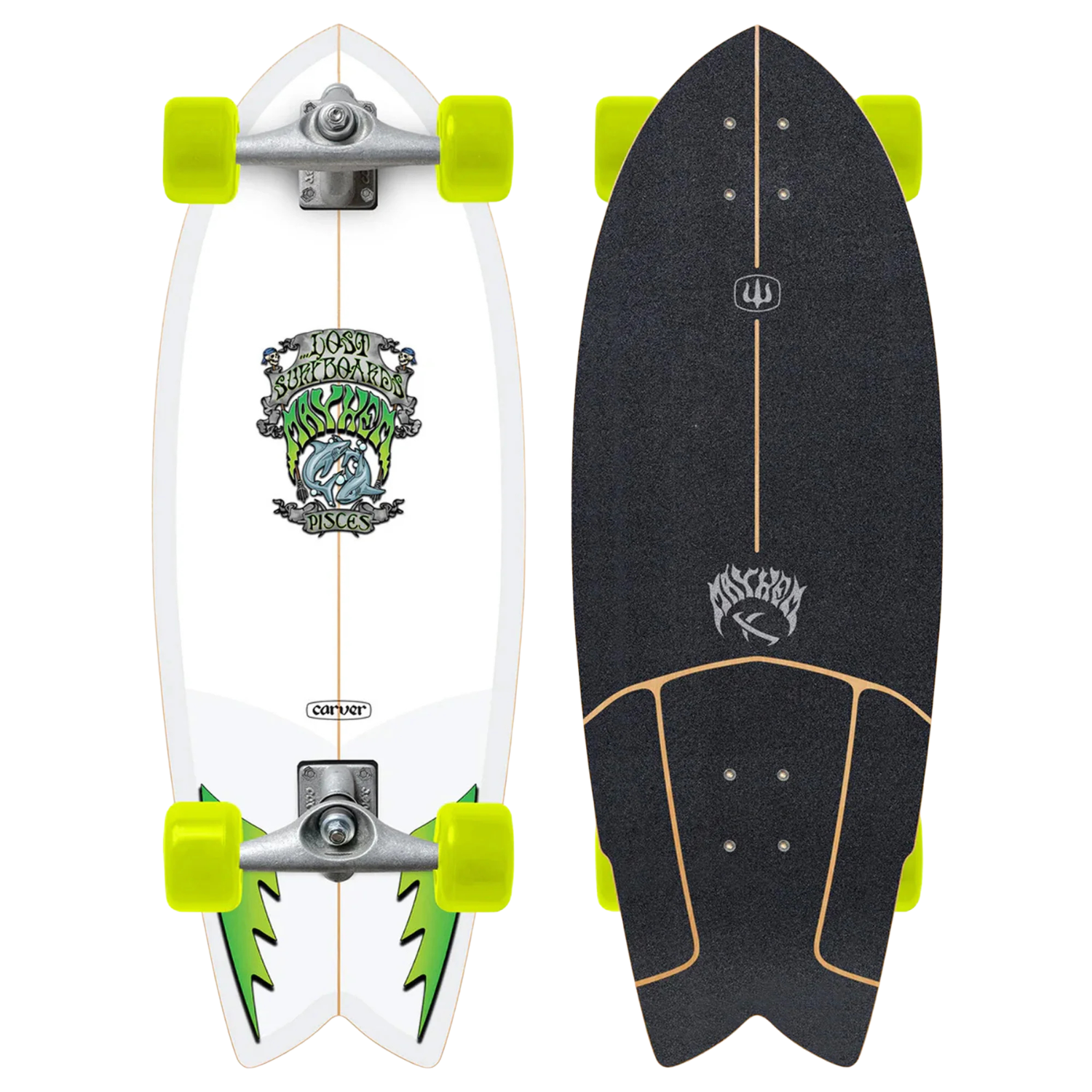 Carver CX ...Lost Pisces 29" Surfskate Complete