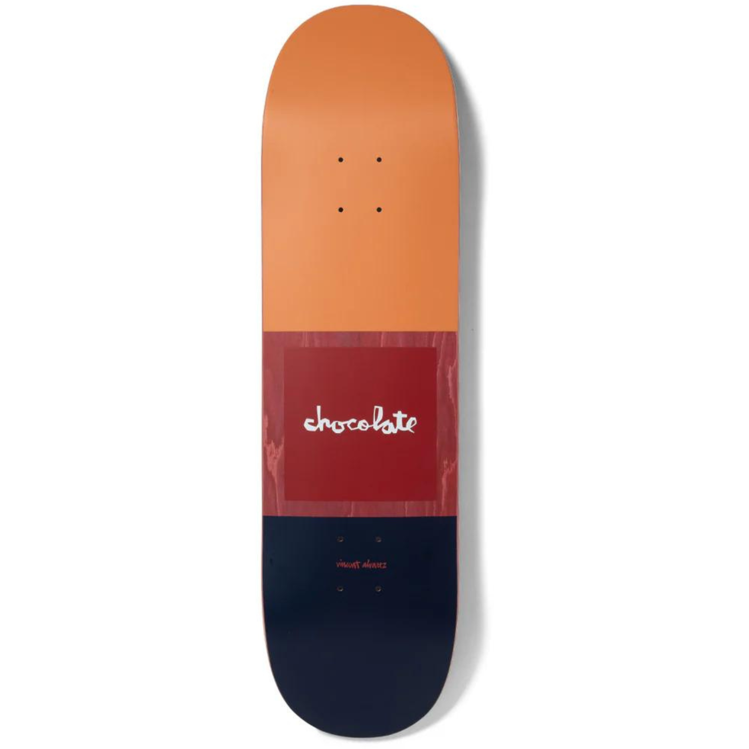 Chocolate Alvarez OG Square Twin Tail Skateboard Deck 8.5"
