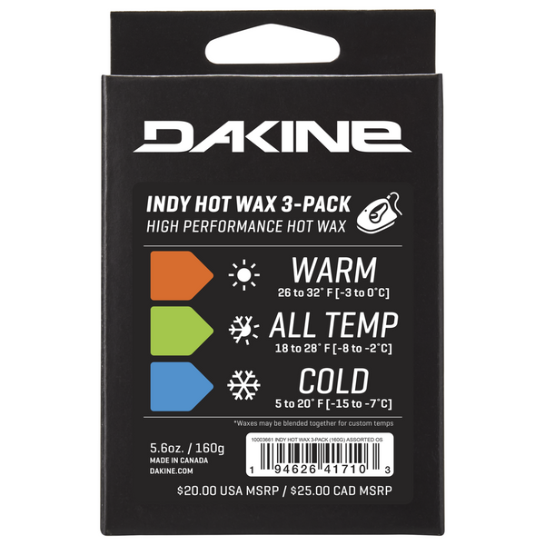 Dakine Indy Hot Wax 3-Pack