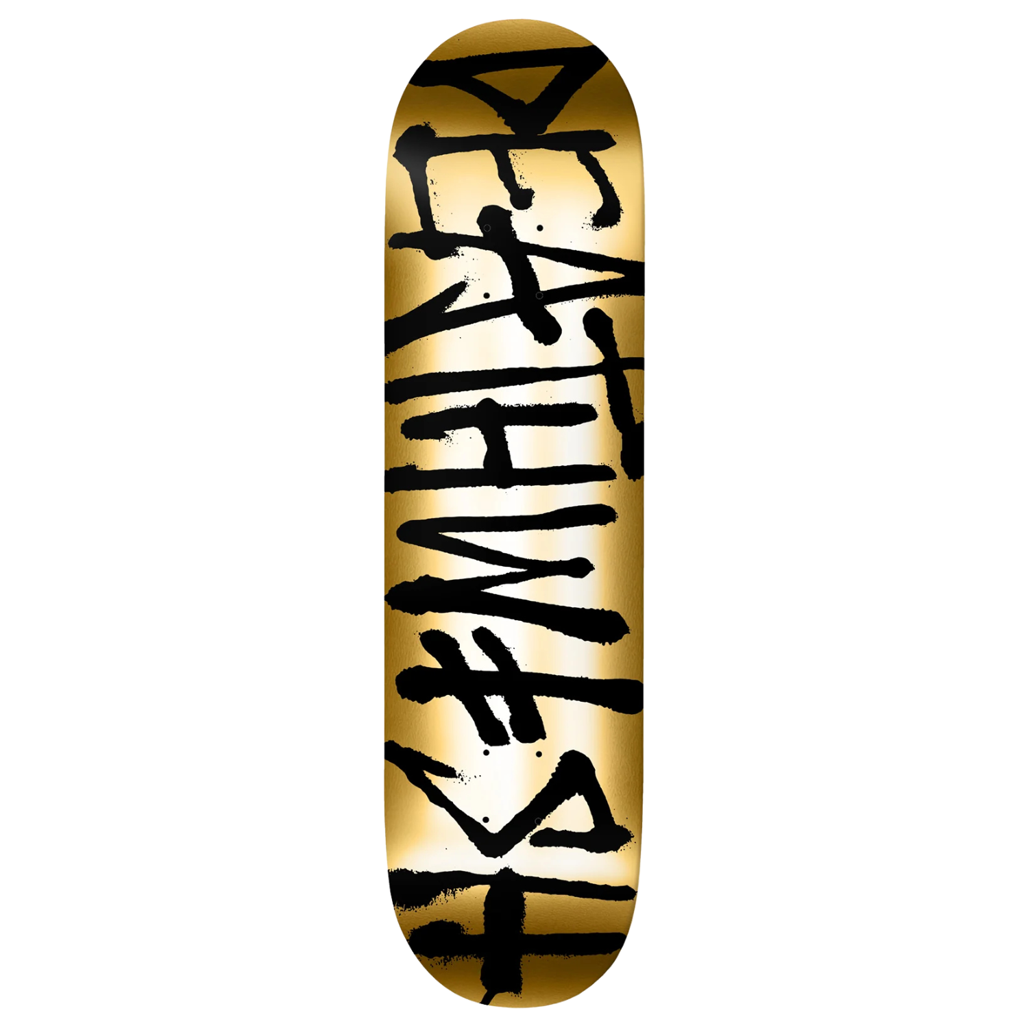 Deathwish Team El Dorado Spray Gold Foil 8.25" Skateboard Deck