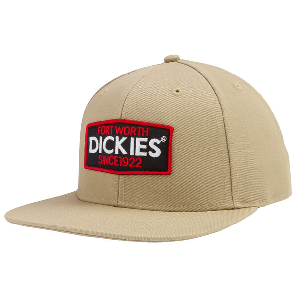 Dickies Logo Patch Flat Bill Cap