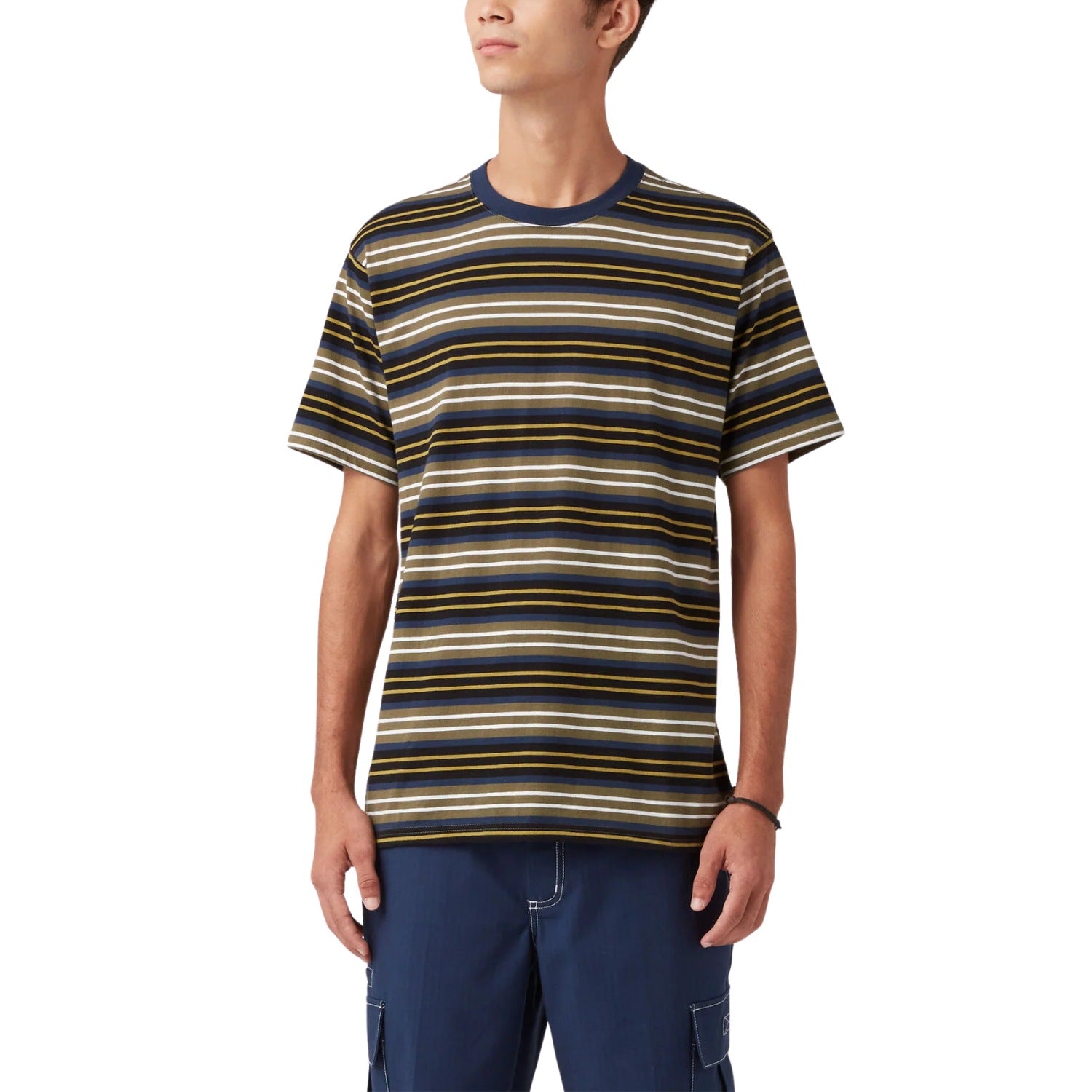 Black / Moss Stripe