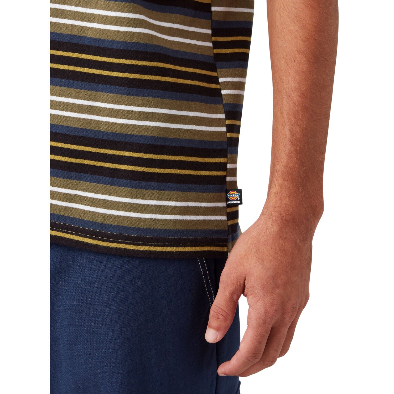 Black / Moss Stripe