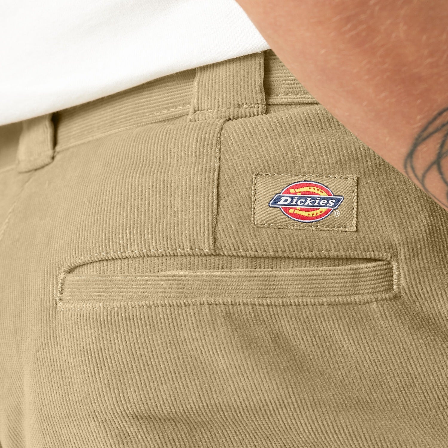 Dickies Flat Front Regular Fit Corduroy Pant - Men's