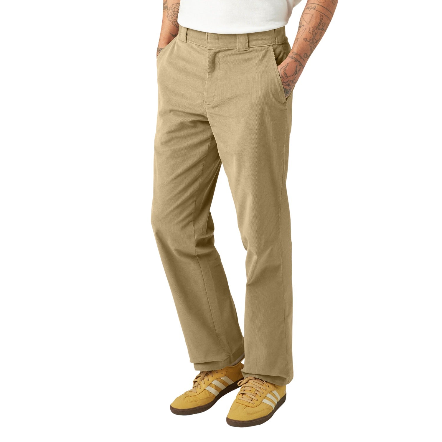Dickies Flat Front Regular Fit Corduroy Pant - Men's