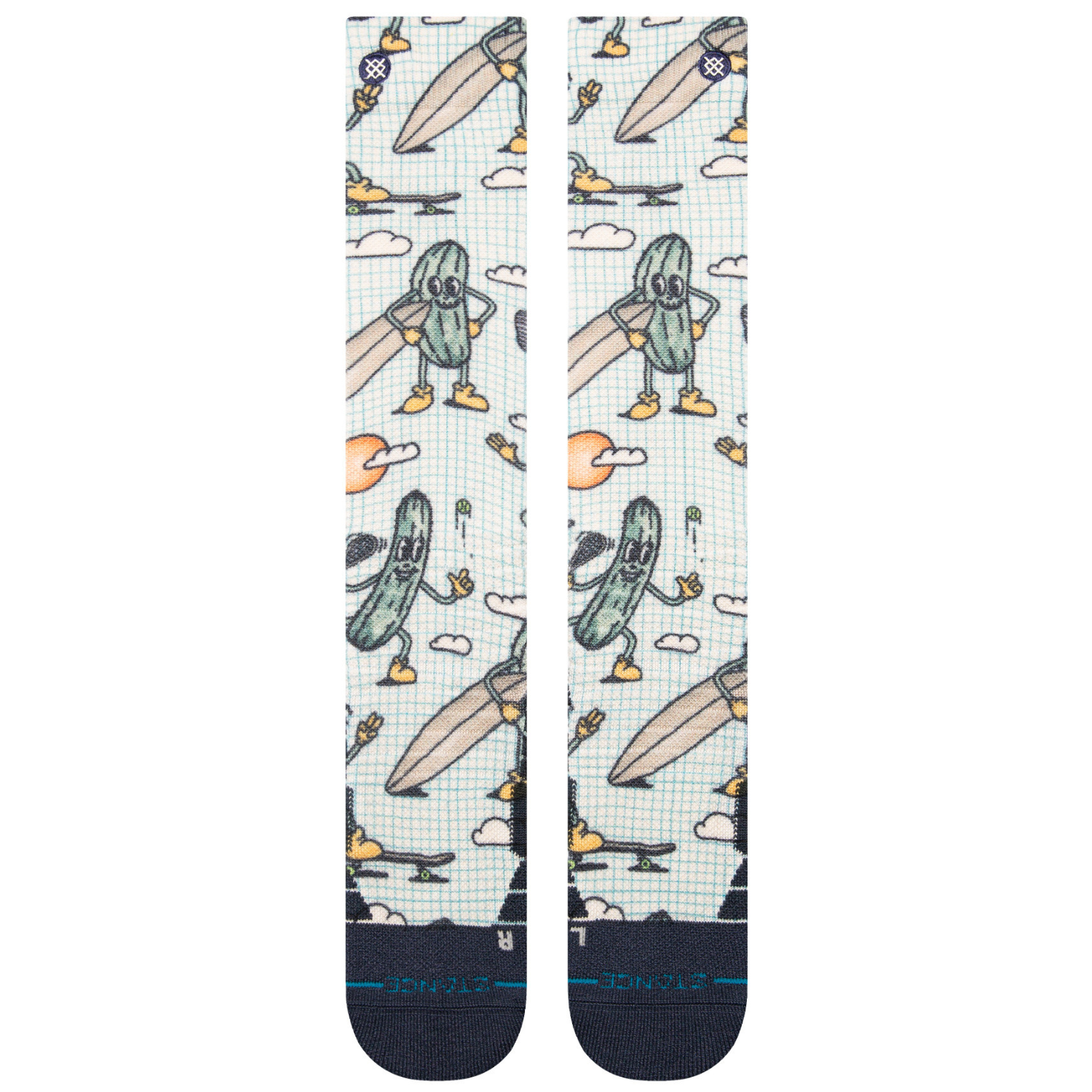 Stance Feeling Pickled Mid Poly Snow Sock 2025 - Men's