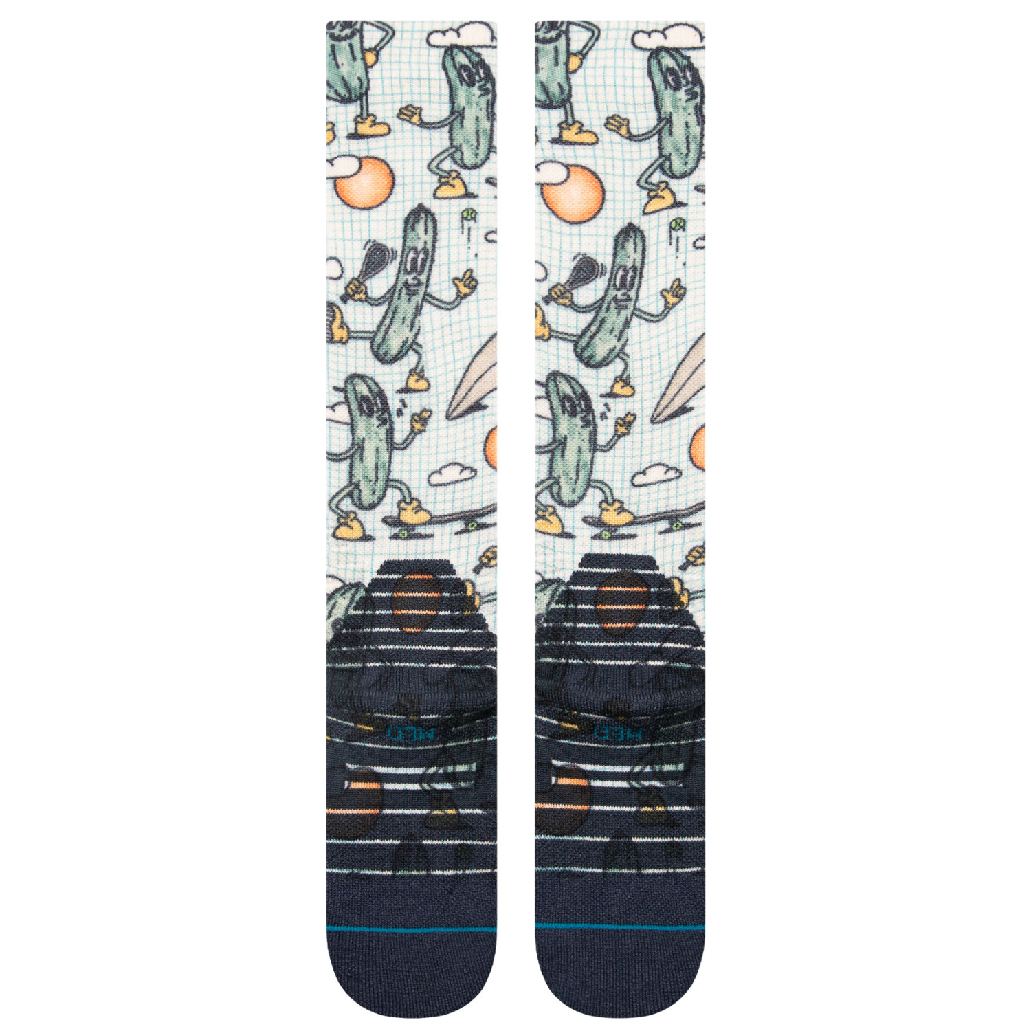 Stance Feeling Pickled Mid Poly Snow Sock 2025 - Men's