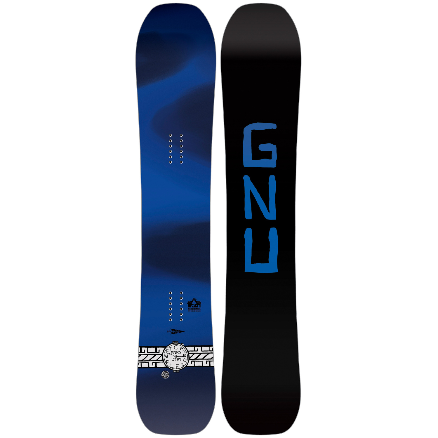 GNU Banked Country Snowboard 2026 - Men's
