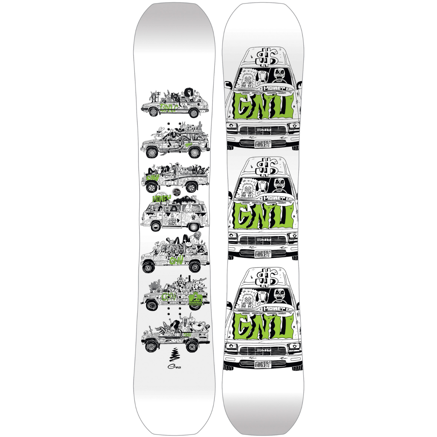 GNU MONEY S Snowboard 2027 - Youth