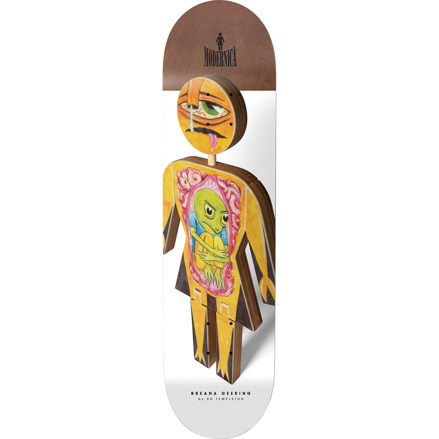 Girl Geering Modernica Skateboard Deck