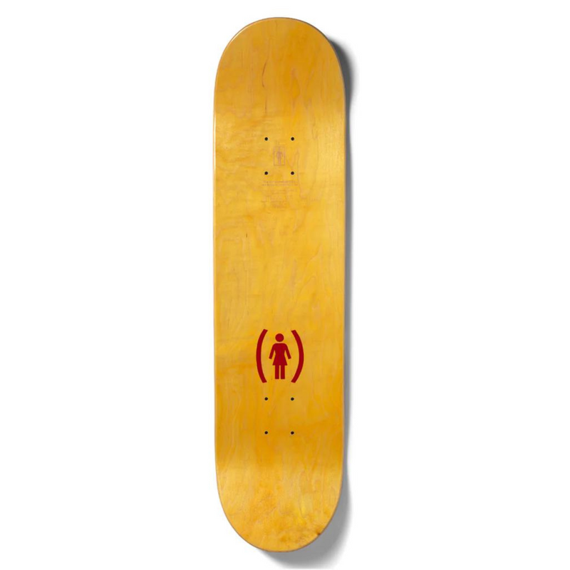 Girl Malto Red Skateboard Deck