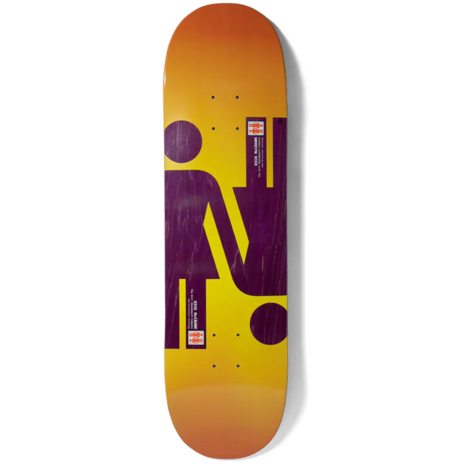 Girl McCrank Dual Directional Skateboard Deck