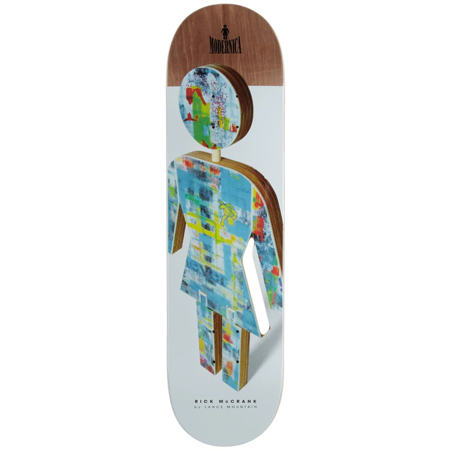 Girl McCrank Modernica Skateboard Deck