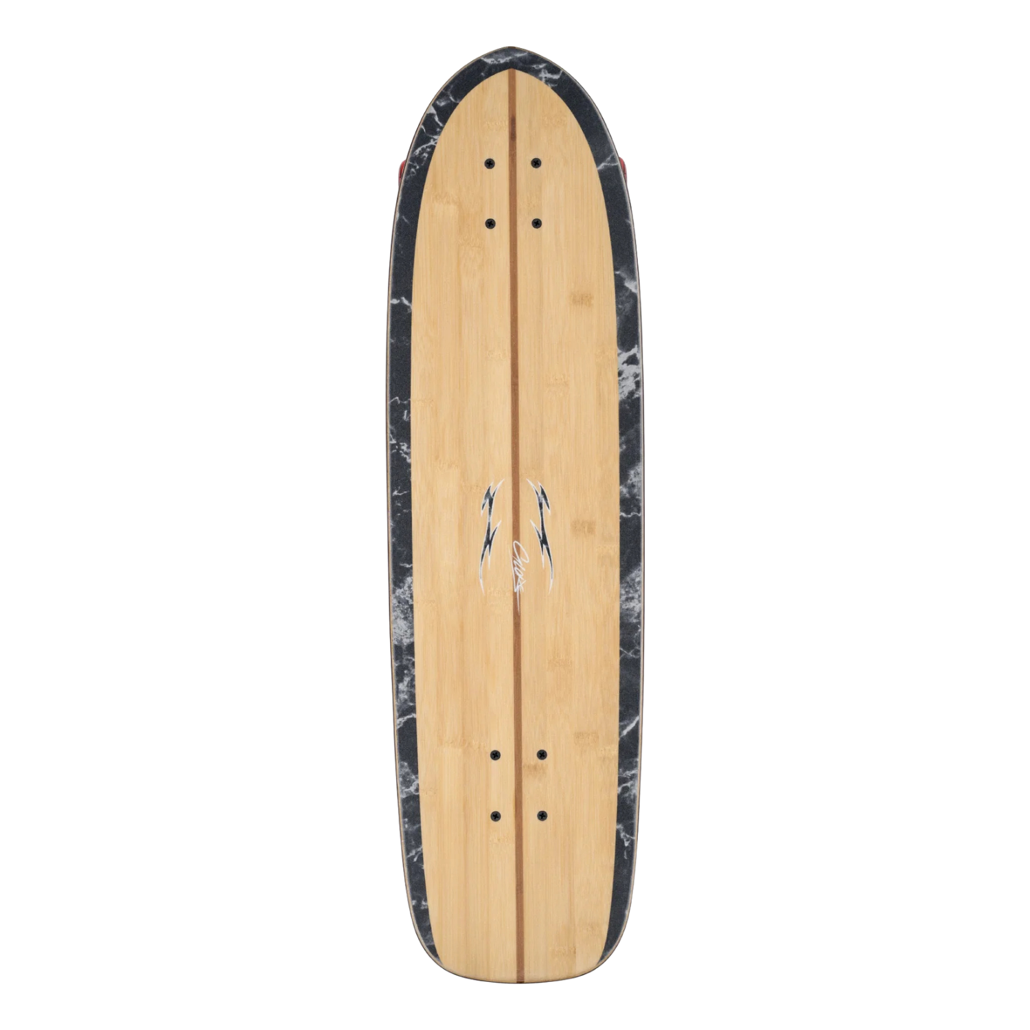 Globe Blazer Fuego Bamboo Red 32" Cruiser Skateboard Complete