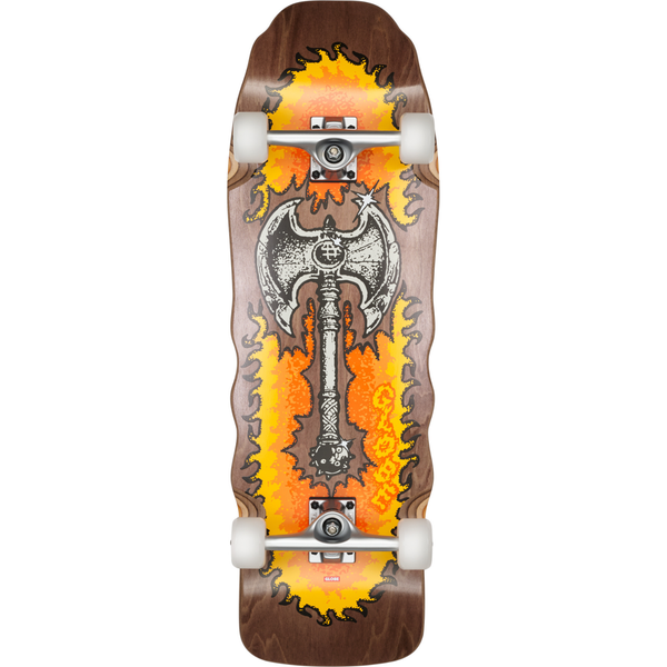 Globe Restless - Axe Man 31.5" Complete Cruiser Skateboard
