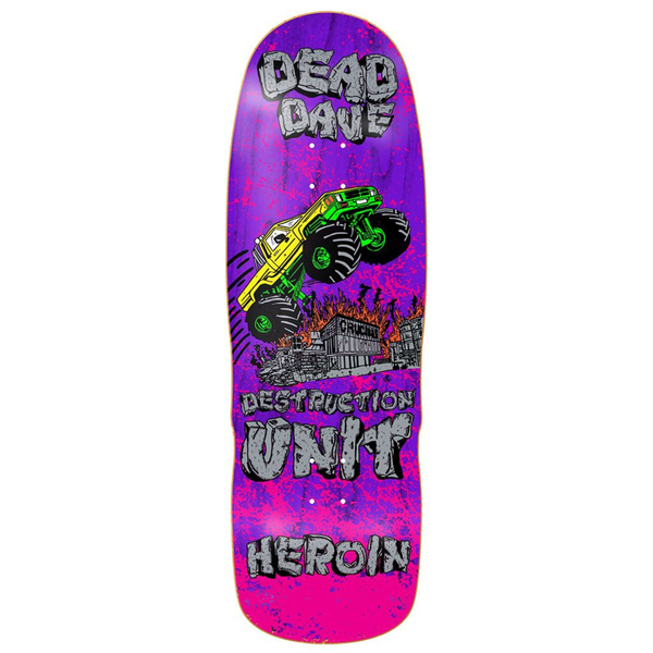 Heroin Dead Dave Knock Off Skateboard Deck